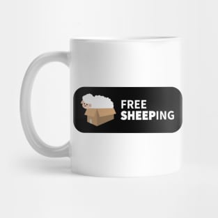 Free Shipping Sheep | Funny Pun | Gift ideas Mug